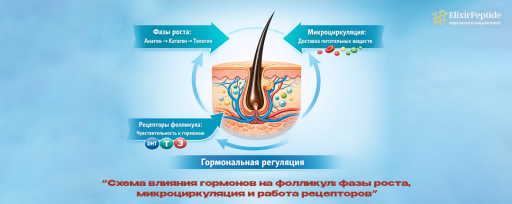 Схема влияния гормонов на фолликул- фазы роста микроциркуляция и работа рецепторов.png Схема влияния гормонов на фолликул- фазы роста микроциркуляция и работа рецепторов.png